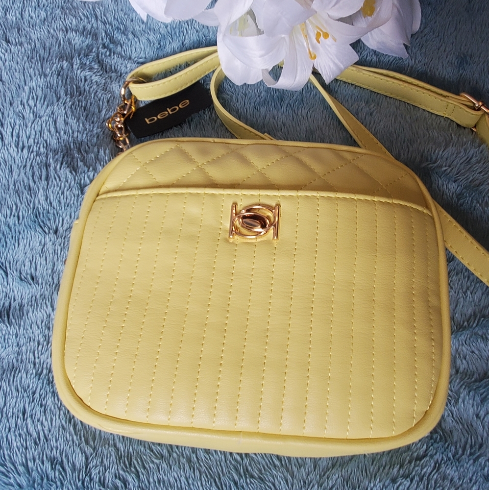 SOLD New Bebe Multi Quilt Camera Crossbody Bag - Picture 10 of 10